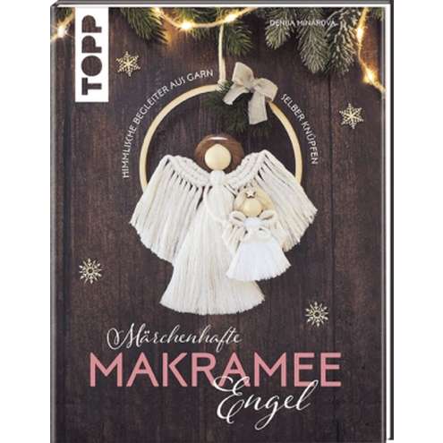 Märchenhafte Makramee Engel