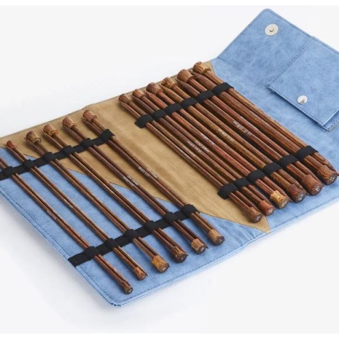 Nadelset Grande Jackenstricknadeln Ginger Holz, 25 cm 3,50 - 12,00 mm