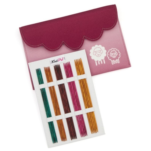 KnitPro Dreamz Deluxe Nadelspiel - Set 2,0 - 4,0 mm 15 cm
