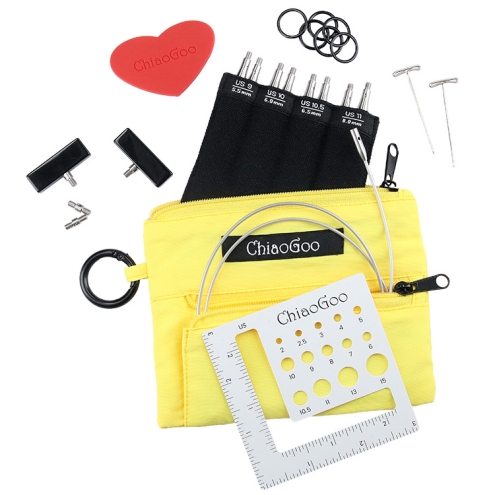 ChiaoGoo Twist Shorties - Stricknadelset