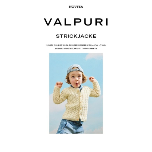 Novita Einzelanleitung Valpuri Strickjacke - deutsch 1 St.
