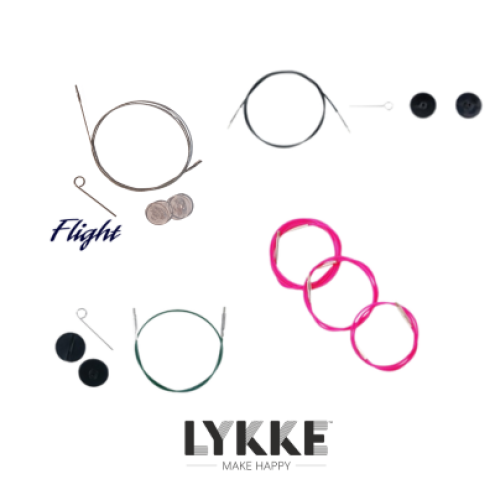 Lykke Seile für Nadelspitzen in allen Farben!