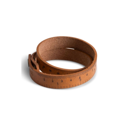 muud Fibi Handgelenk-Maßband aus Leder – 50 cm
