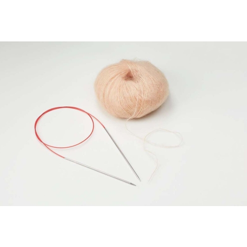 Feinstricknadel hochglänzend
