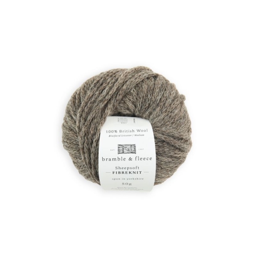 bramble & fleece Sheepsoft Fibreknit – Wollmix aus Bluefaced Leicester & Masham, 65 m / 50 g