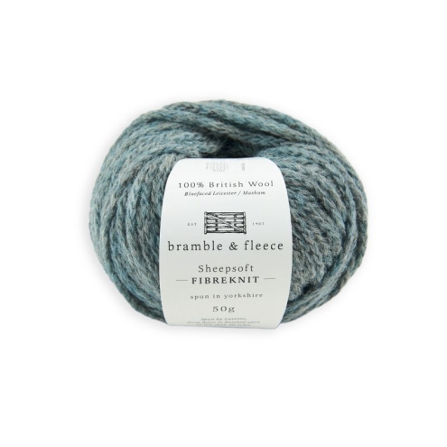 bramble & fleece Sheepsoft Fibreknit – Wollmix aus Bluefaced Leicester & Masham, 65 m / 50 g